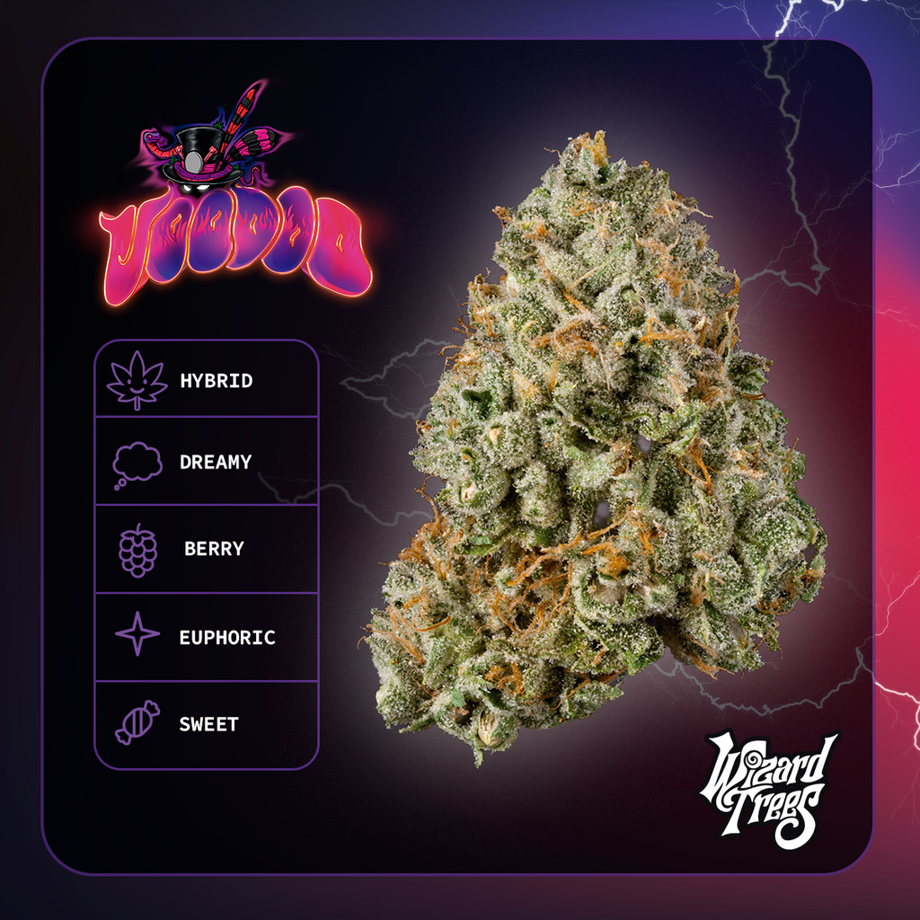 WIZARD TREES GENETICS
Voodoo
Count
3 Seeds